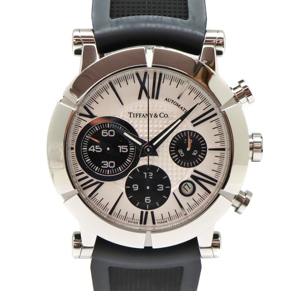 Tiffany Atlas Gent Chronograph White Dial